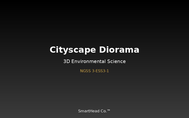 Industrial Cityscape Diorama